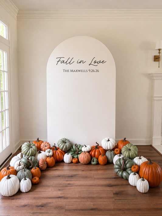 Faux Pumpkin Event Rentals | Fall Party & Wedding Decor